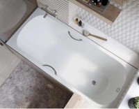 Ванна чугунная Wotte Start 1700x750 с отверстием для ручек 