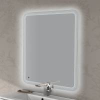 Зеркало Cezares 44998 c LED-подсветкой touch system 74х90