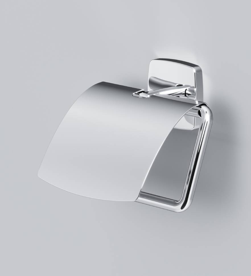 Держатель для туалетной бумаги с крышкой Am.Pm Gem A90341400