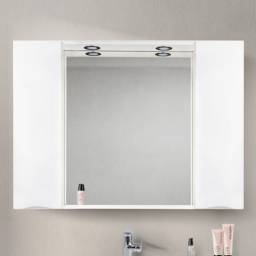 Зеркало-шкаф BelBagno MARINO-SPC-1200/750-2A-BL-P с подсветкой