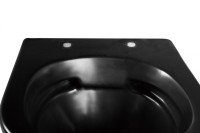 Унитаз подвесной Abber Bequem AC1100MB безободковый, микролифт, черный