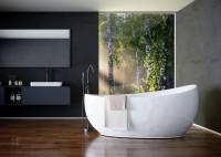Смеситель напольный для ванны с душем Timo Saona 2300/03Y-CR черный