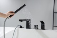 Смеситель для ванны с душем, врезной Timo Selene 2130/03Y черный