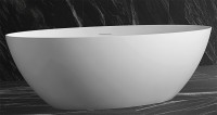 Акриловая ванна отдельностоящая ABBER AB9374-1.8 180х85 белая матовая