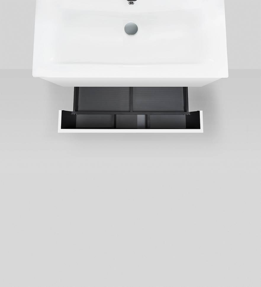 Тумба для комплекта AM.PM Spirit V2.0 80 белый глянец, система push-to-open
