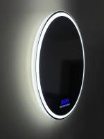 Зеркало BelBagno SPC-RNG-700-LED-TCH-RAD (70 см) с bluetooth, термометром и радио