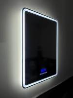 Зеркало BelBagno SPC-MAR-600-800-LED-TCH-RAD (60х80 см) с bluetooth, термометром и радио