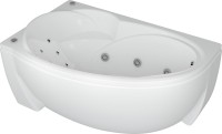 Акриловая ванна Акватек Бетта BET160-0000006 160x100 L с гидромассажем и фронтальной панелью