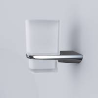 Стеклянный стакан с настенным держателем Am.Pm INSPIRE 2.0 A50A34300