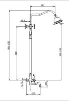 Душевая система Timo Nelson SX-1290/00 хром