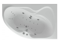 Акриловая ванна Акватек Вега VEG170-0000073 170x105 L, с фронтальным экраном