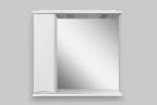 Зеркальный шкаф с подсветкой AM.PM Like (80 см) левый белый M80MPL0801WG