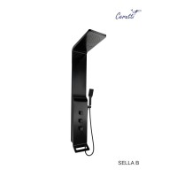 Душевая панель Cerutti Spa Sella B CT8989 черная