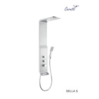 Душевая панель Cerutti Spa Sella S CT8990 серебро